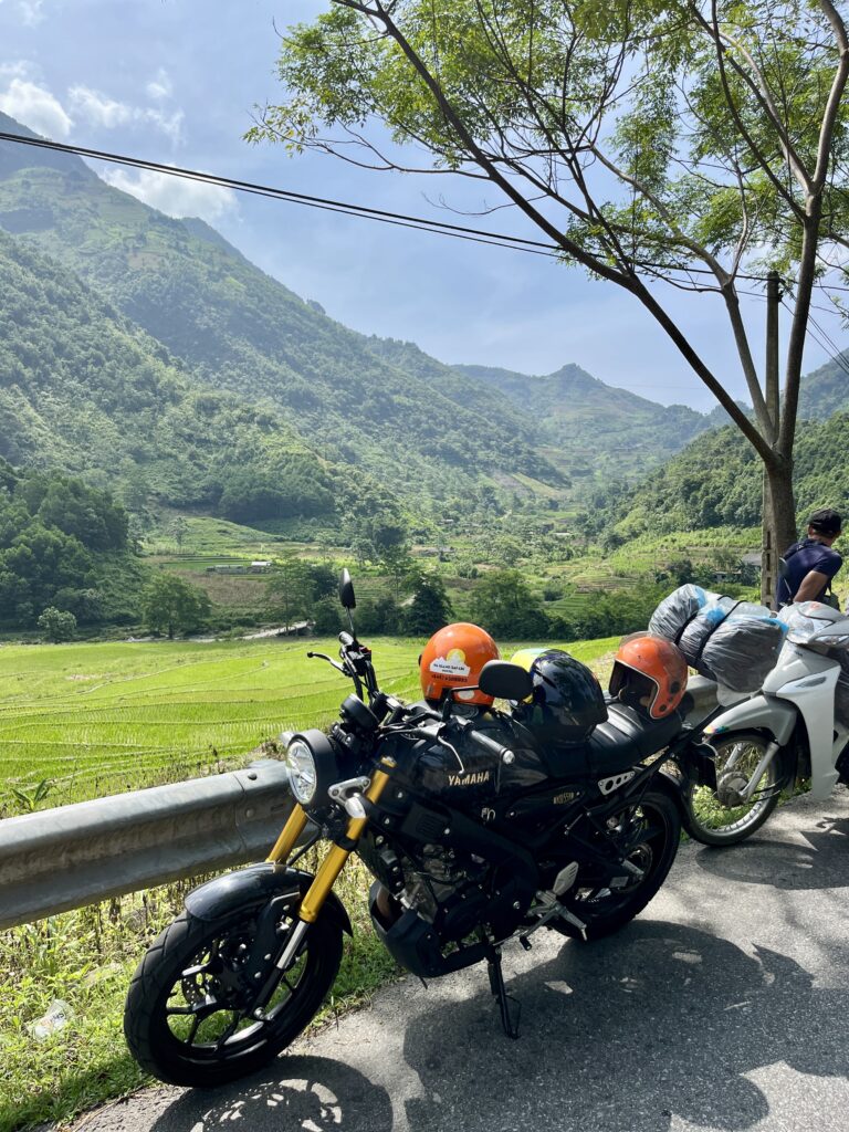 Bac Sum Pass in motorbike with Ha Giang Safari