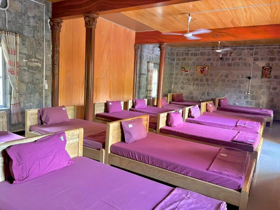 Ha Giang Loop Safari Hostel dorm room night one