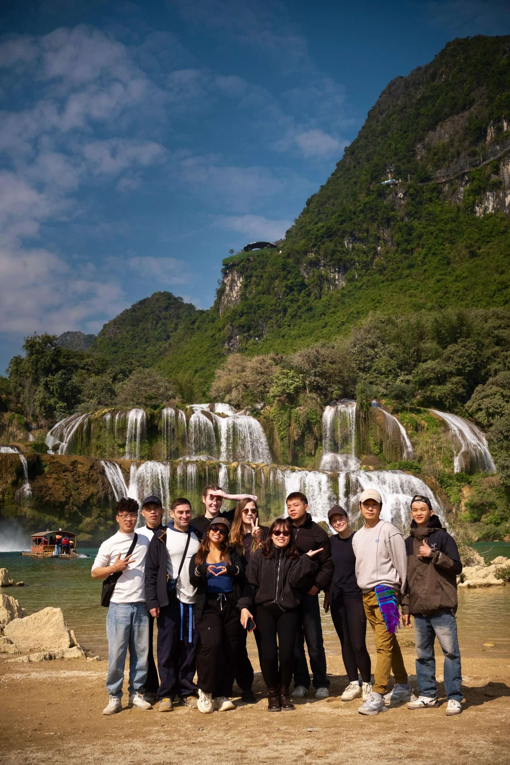 Ha Giang Loop and Cao Bang combo tour route