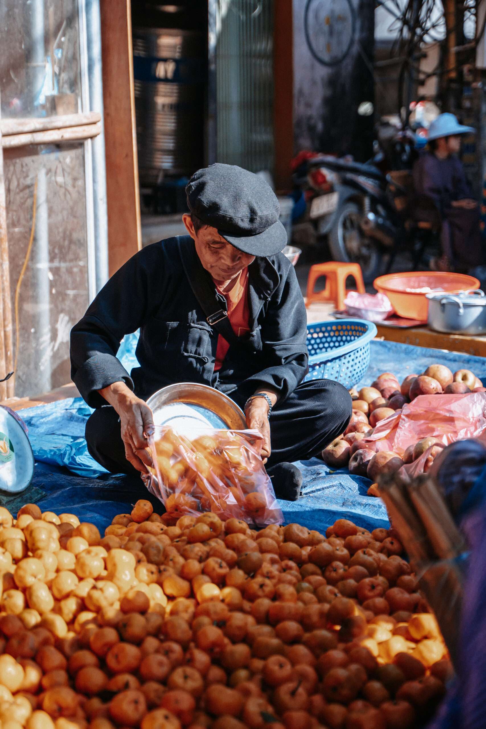 Shopping in local ethnic minority communities
